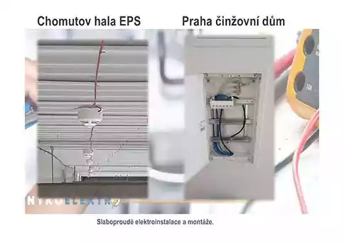 nykoelektro,elektrikar,opravy,montaze,byty,domy,zvonky,telefony,osvetleni,kamery,cipy,Most,Litvínov