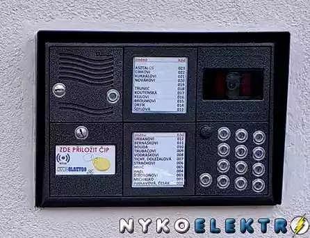 nykoelektro,domovní,domací,telefony,videotelefony,zvonky,Most,Litvínov,tesla,urnet,2u,pavelek,czechphone,abb,Legrand